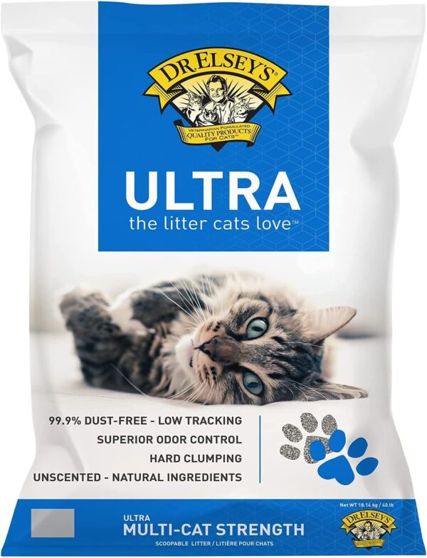 Dr. Elsey’s Premium Clumping Cat Litter - Ultra - 99.9% Dust-Free