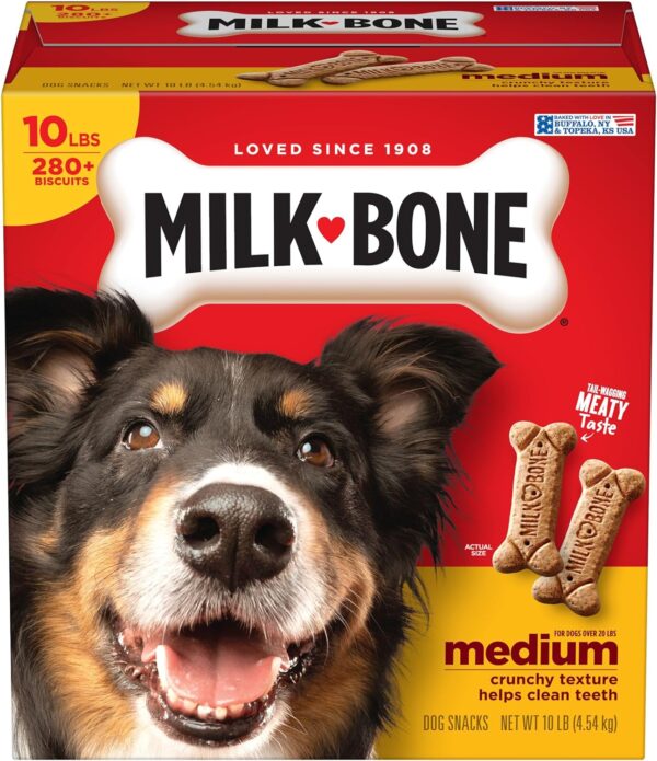 Milk-Bone Original Dog Treats Biscuits for Medium Dogs